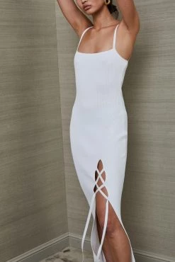 Bec And Bridge Lola Midi Dress Ivory