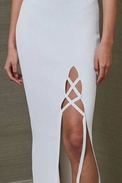 Bec And Bridge Lola Midi Dress Ivory