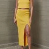 Bec And Bridge Bowie Skirt Mustard