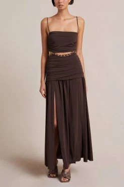 Bec And Bridge Bec And Bridge Bec & Bridge Jolene Maxi Dress Cognac