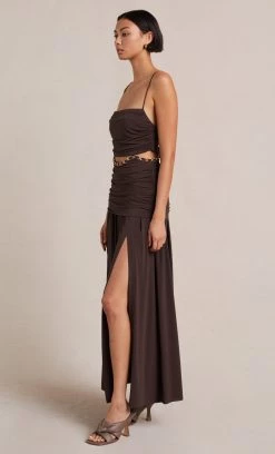 Bec And Bridge Bec And Bridge Bec & Bridge Jolene Maxi Dress Cognac