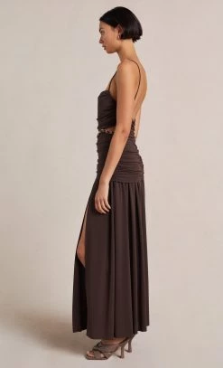 Bec And Bridge Bec And Bridge Bec & Bridge Jolene Maxi Dress Cognac