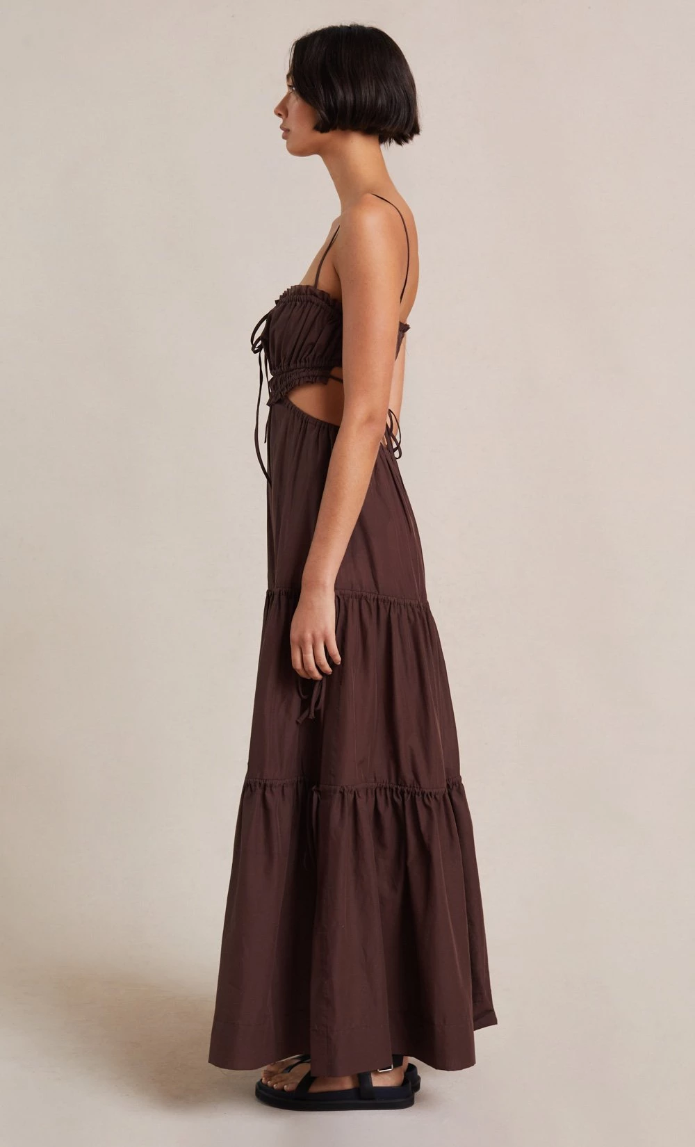 Bec And Bridge Alexandra Tie Maxi Dress 6 Bec And Bridge Alexandra Tie Maxi Dress