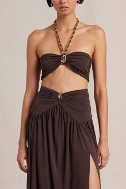 Bec And Bridge Bec & Bridge Jolene Top Cognac Bec And Bridge