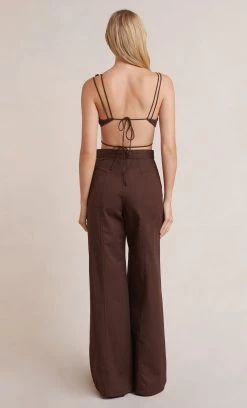 Bec And Bridge Bec & Bridge Joelene V Crop Top Cognac Bec And Bridge 9 Bec And Bridge Bec & Bridge Joelene V Crop Top Cognac Bec And Bridge