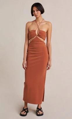 Bec And Bridge Bec & Bridge Alba Dress Terracotta Bec And Bridge
