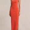 Bec And Bridge Elroy Midi Dress Flame 1 Bec And Bridge Elroy Midi Dress Flame