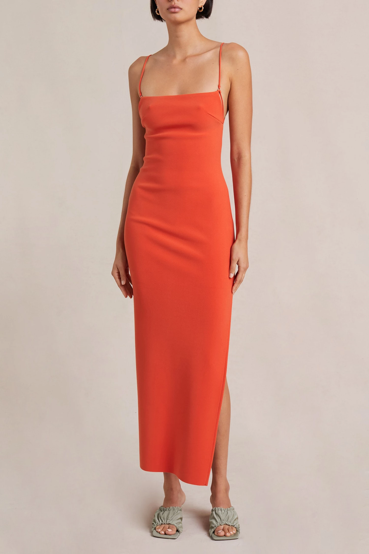 Bec And Bridge Elroy Midi Dress Flame 3 Bec And Bridge Elroy Midi Dress Flame