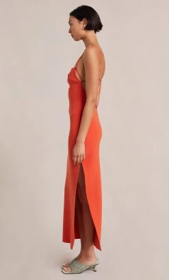 Bec And Bridge Elroy Midi Dress Flame 11 Bec And Bridge Elroy Midi Dress Flame