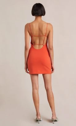 Bec And Bridge Elroy Mini Dress Flame