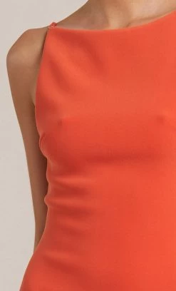 Bec And Bridge Elroy Mini Dress Flame