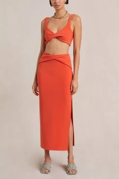 Bec And Bridge Clover Midi Skirt