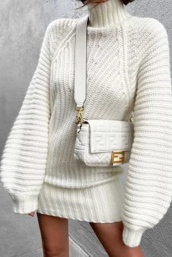 San Sloane Jonas Rib Knit Sweater Dress New Arrivals