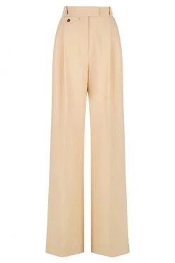 Shona Joy Ivy High Waist Tailored Pant Peanut Butter