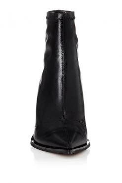 Alias Mae Knife Black Soft Leather