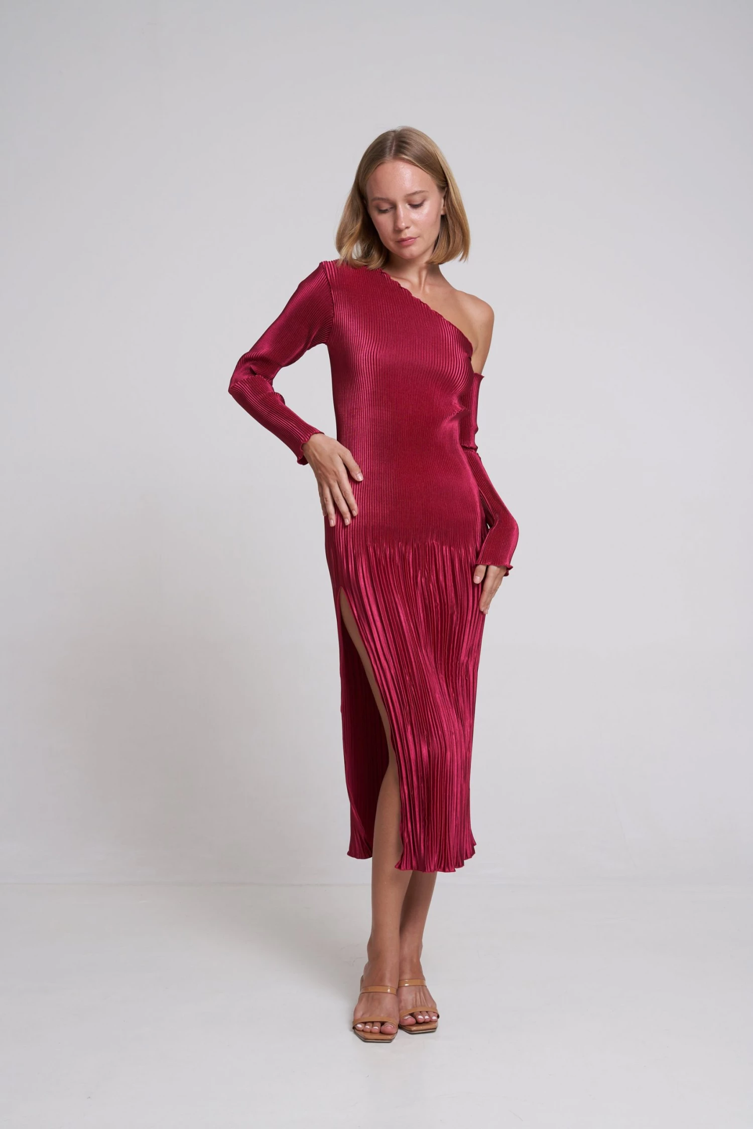 LIDEE Woman New Arrivals L'idee Woman Gigi Cold Shoulder Gown 3 LIDEE Woman New Arrivals L'idee Woman Gigi Cold Shoulder Gown