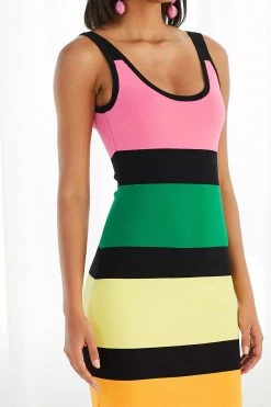 By Johnny All Sorts Rib Midi Dress 9 By Johnny All Sorts Rib Midi Dress