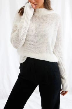 San Sloane Helena Knit Cream 11 San Sloane Helena Knit Cream