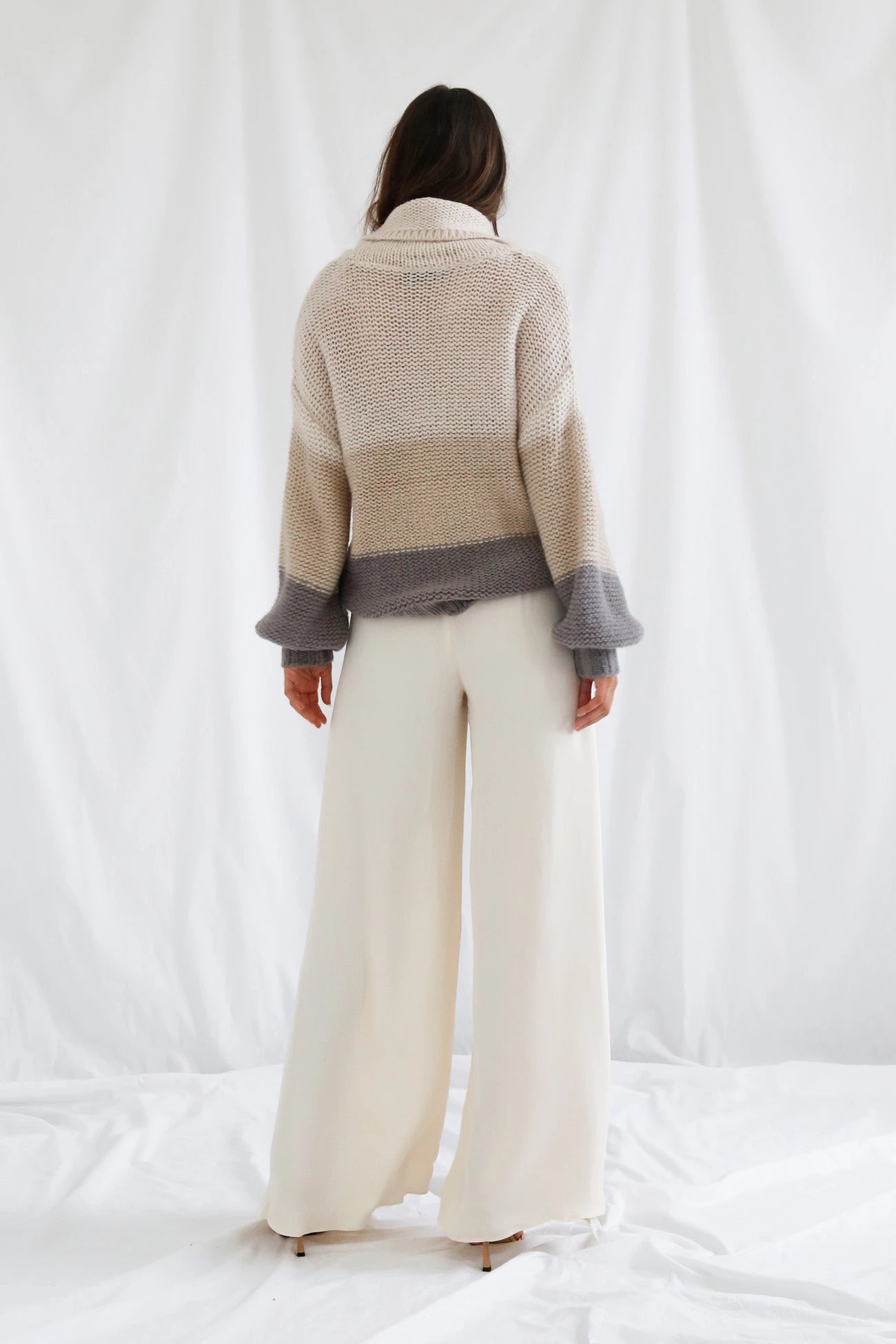 San Sloane Georgia Knit Cream-Oatmeal-Grey 6 San Sloane Georgia Knit Cream-Oatmeal-Grey