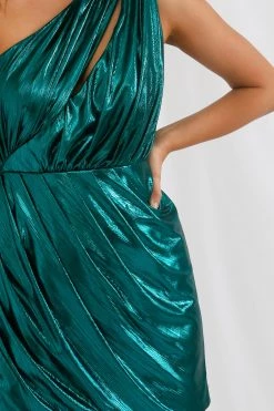 San Sloane Gamila Dress Teal