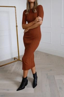 Bec And Bridge Toulouse Knit Midi Dress