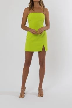 San Sloane Milli Mini Dress Citrus