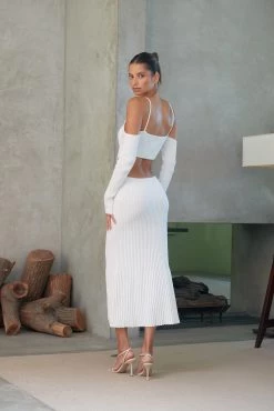 Misha Collection Misha Delta Knit Midi