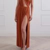 San Sloane Harlin Split Maxi Dress