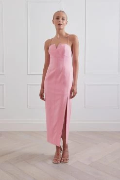 San Sloane Ravenne Midi Dress