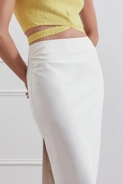 San Sloane Tyler Skirt White
