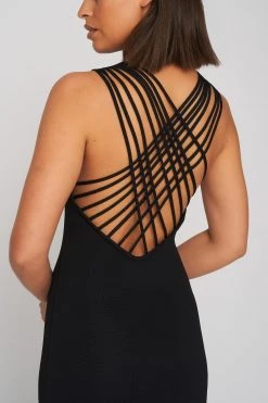 By Johnny Ray Of Light Knit Midi Dress