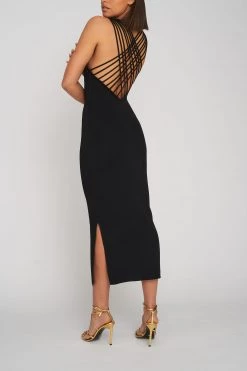 By Johnny Ray Of Light Knit Midi Dress