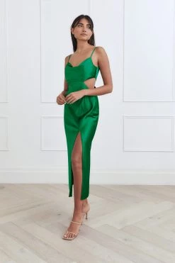 San Sloane Galit Dress Green Apple