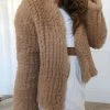 San Sloane Claudia Faux Fur Jacket Toffee 1 San Sloane Claudia Faux Fur Jacket Toffee