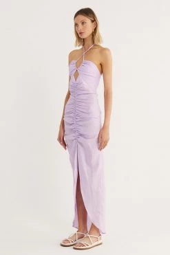 New Arrivals Rumer Estelle Halter Maxi Dress