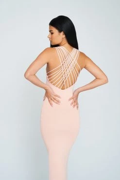 By Johnny Ray Of Light Knit Midi Dress