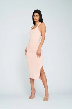 By Johnny Ray Of Light Knit Midi Dress