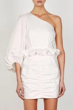 Shona Joy Grant One Shoulder Mini Dress