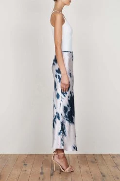Shona Joy Palmer Bias Midi Skirt