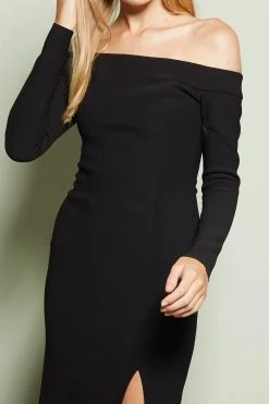 Bec And Bridge Elke Off Shoulder Midi