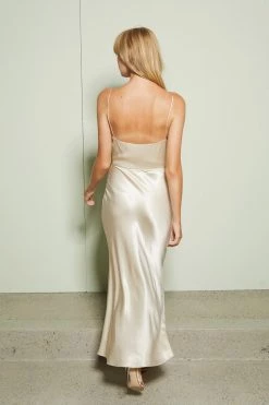 Bec And Bridge Sylvie Midi Dress Oyster