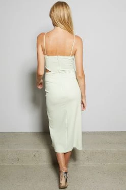 Bec And Bridge Sofie Midi Dress Avocado 9 Bec And Bridge Sofie Midi Dress Avocado