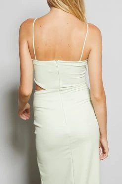 Bec And Bridge Sofie Midi Dress Avocado 11 Bec And Bridge Sofie Midi Dress Avocado