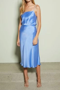 Bec And Bridge Classic Midi Skirt Periwinkle