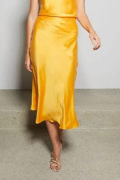 Bec And Bridge Classic Midi Skirt Sunray