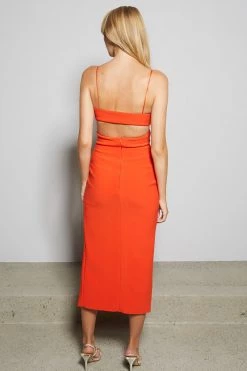 Bec And Bridge Ulla Mouth Midi Dress