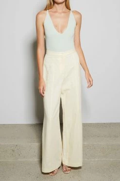 Bec And Bridge Bec And Bridge Bec And Birdge Bobby V Neck Top Seafoam