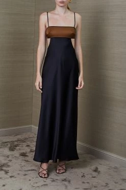 Bec And Bridge Agatha Cut Out Midi Dress Black