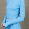 Bec And Bridge Eden LS Knit Top Azure