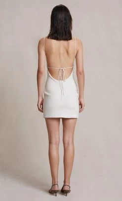 Bec And Bridge Livania Mini Dress Vanilla Bean